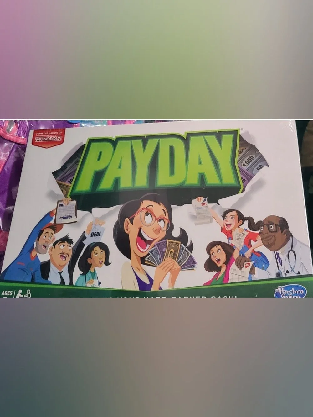 Hasbro PAYDAY Board Game . Brand New* Factory Sealed! From 2016